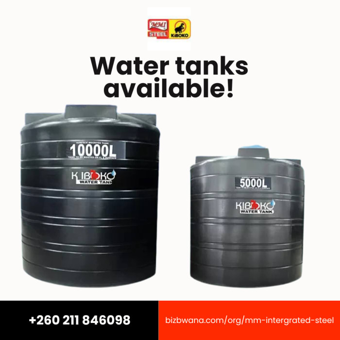 Looking for reliable water storage solutions? 💧