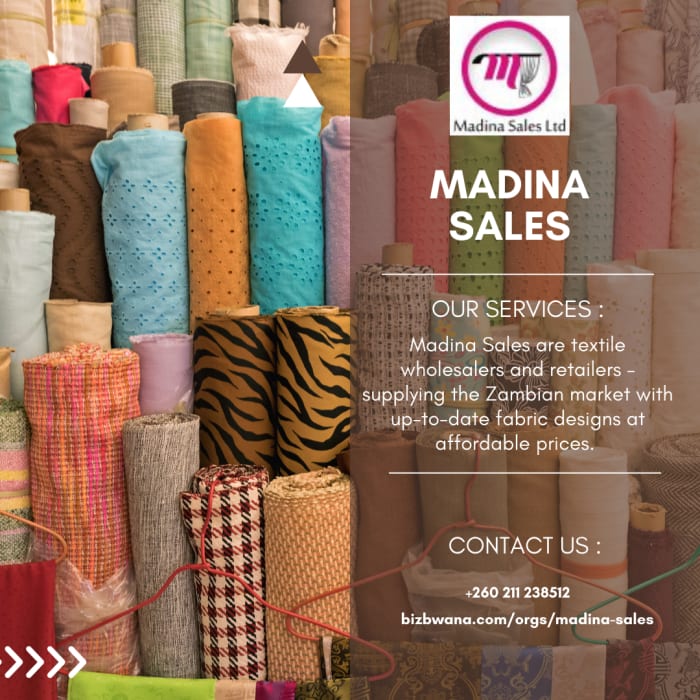 Quality Textiles & Accessories at Madina Sales
