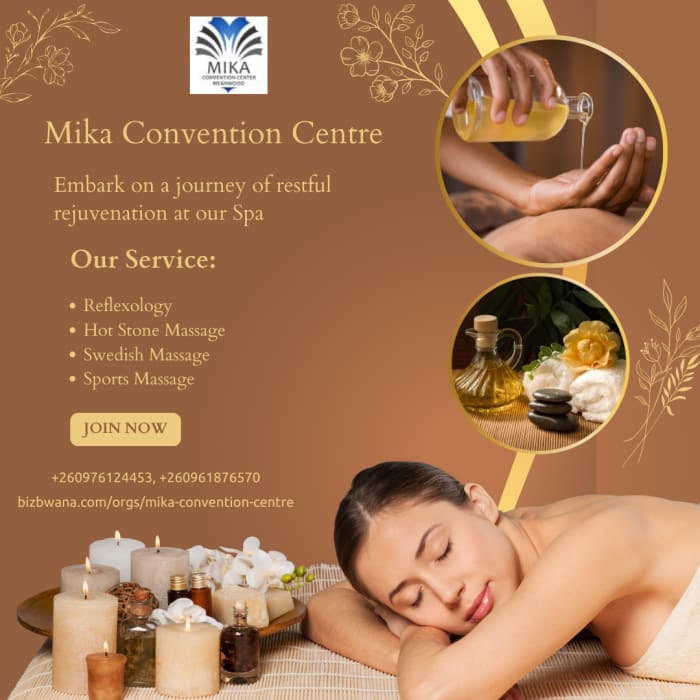 Looking for a luxurious getaway? Look no further than the Mika Convention Centre spa