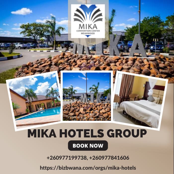 Group of 4 hotels across Lusaka