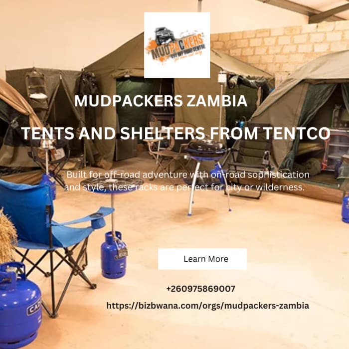 Tents and shelters from Tentco and Echo 4x4