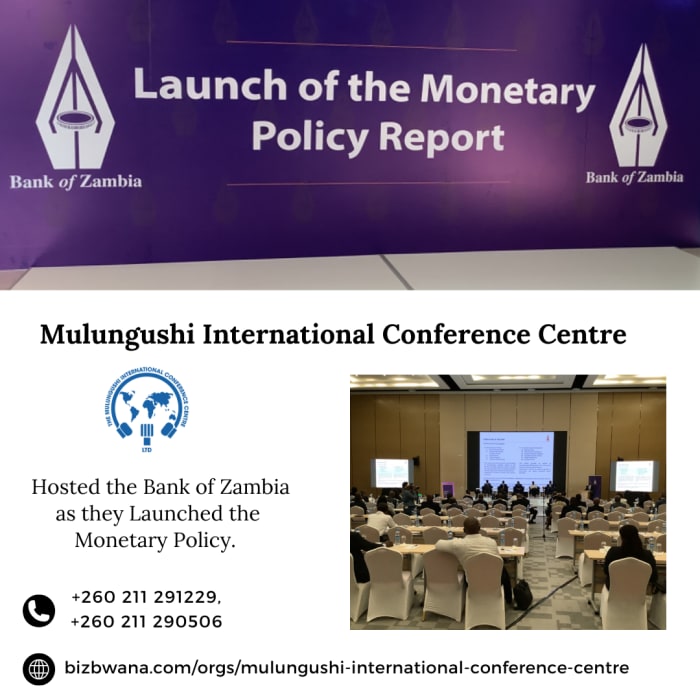 Kicking off the week by hosting the Bank of Zambia as they launch the Monetary Policy