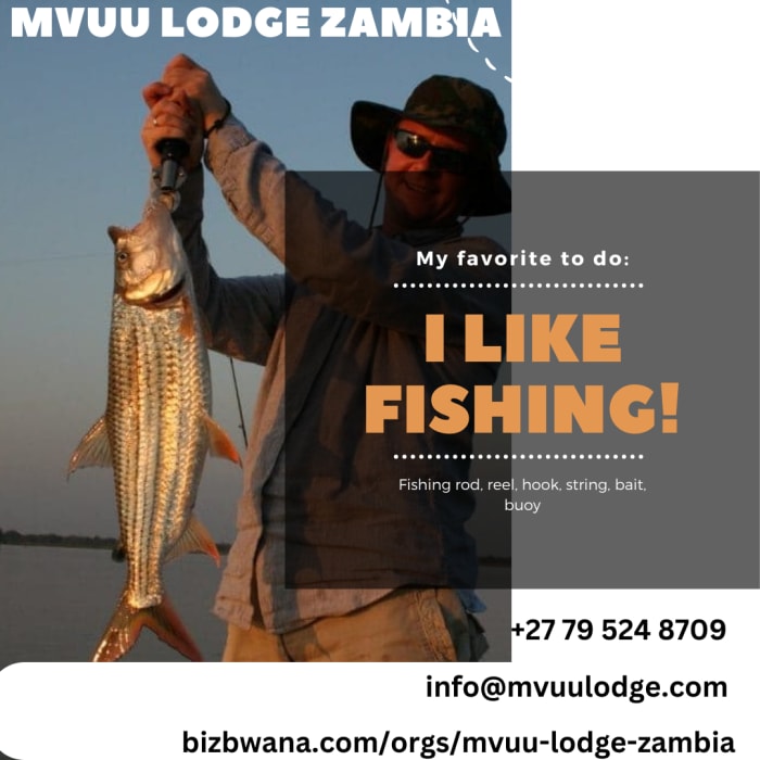 Mvuu lodge a great place for tiger fishing