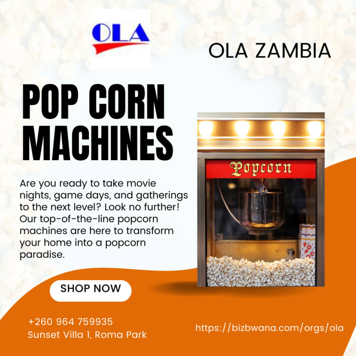 Elevate your snacking experience with premium Popcorn machines! 