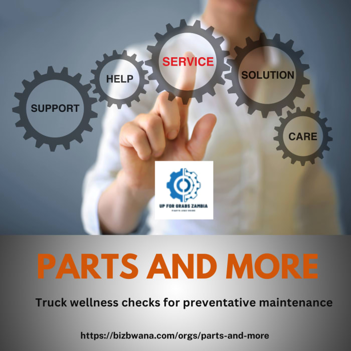 Offers truck wellness checks for preventative maintenance