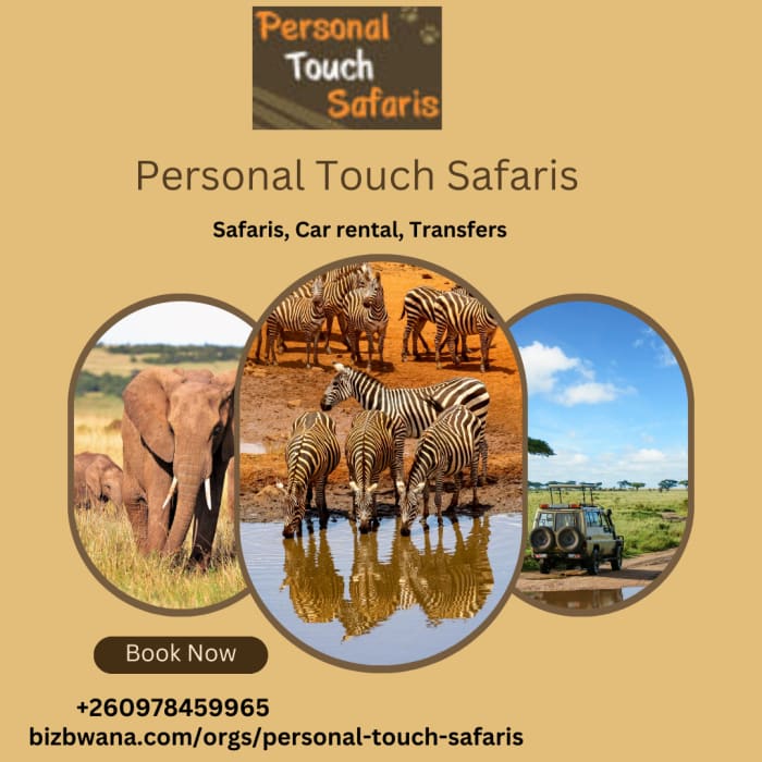 Safaris tailor-made for individual clients