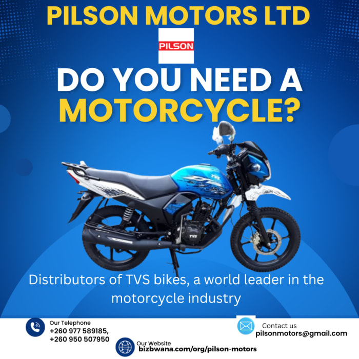 Specialize in the sale of high-quality TVS bikes, which are known for their superior performance and durability. 