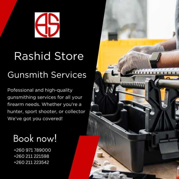 Expert firearm repairs & customizations 