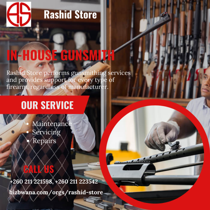 In-house gun maintenance, servicing and repairs