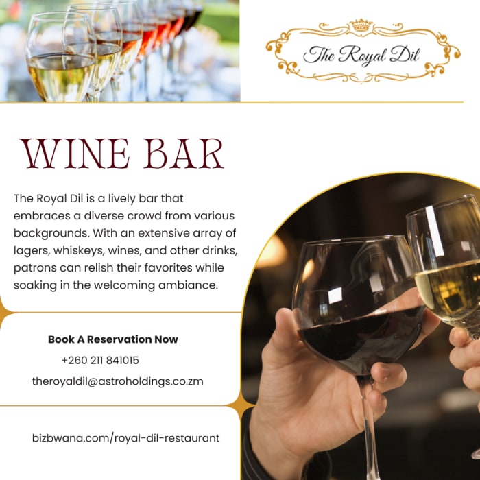 High quality wines in a fun environment