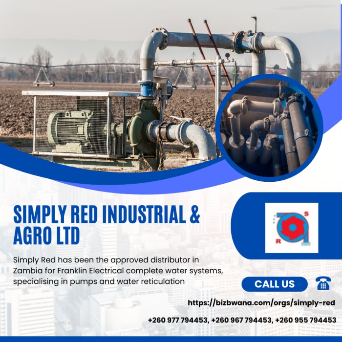 High standard water reticulation systems