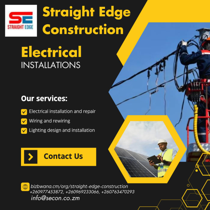 Specializes in a wide range of construction services, including