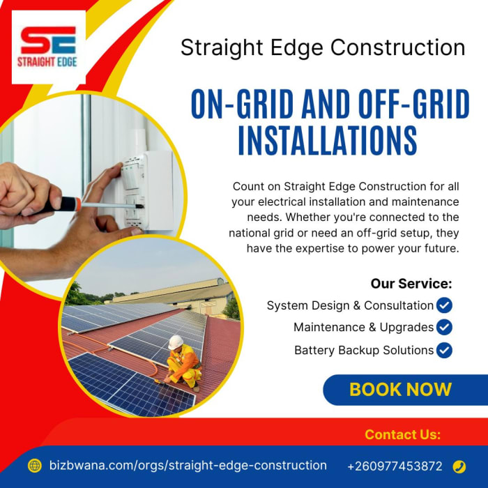 Smart energy for on-grid and off-grid living