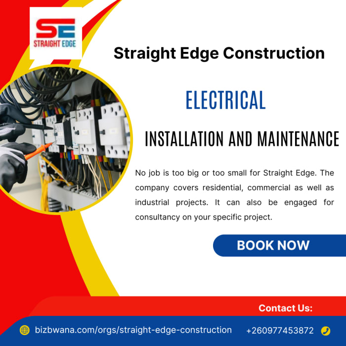 Electrical installation and maintenance