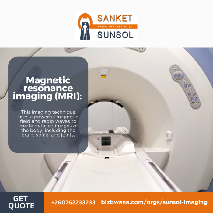 Magnetic resonance imaging (MRI)