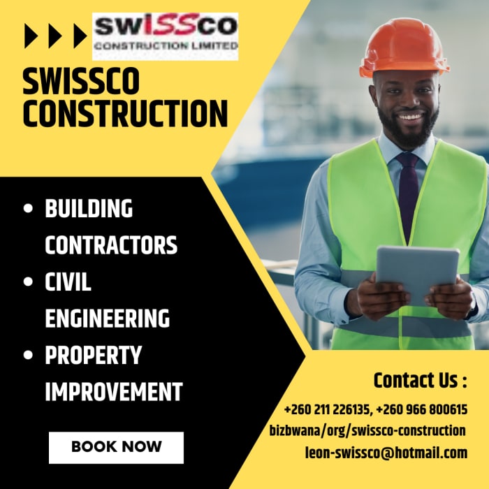 Specializes in building construction works and civil engineerin