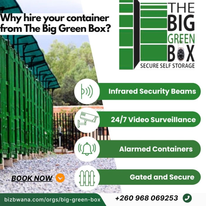 Offering convenient and secure on-site storage containers for rent.