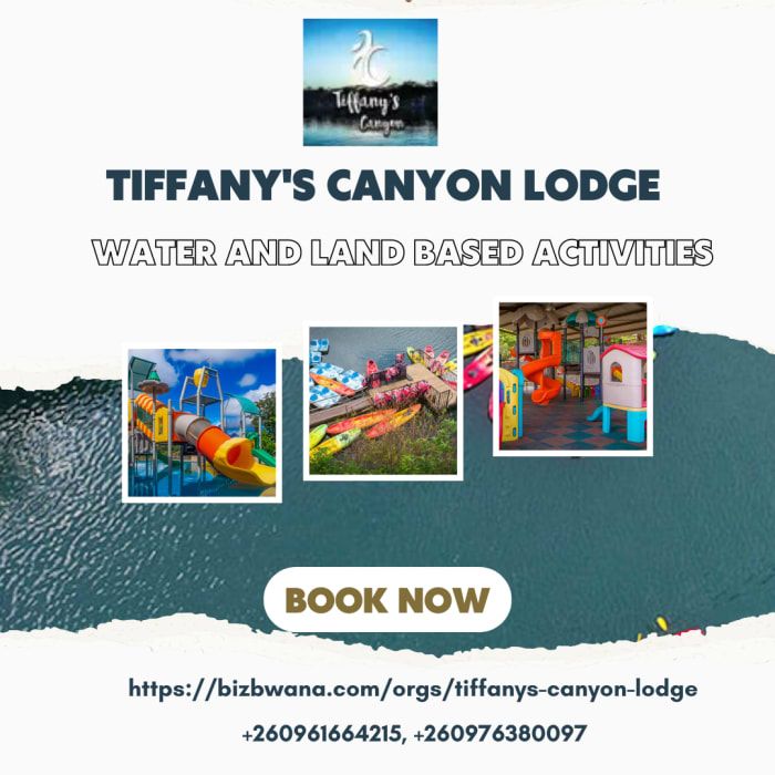 Visit Tiffany's Canyon Lodge for a variety of water and land based activities