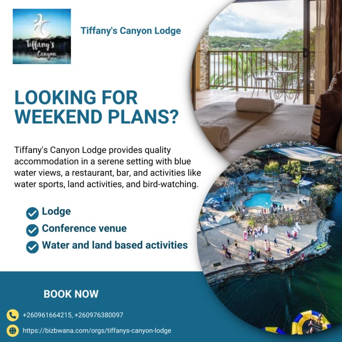 Looking for weekend plans? Visit Tiffany Canyon Lodge!