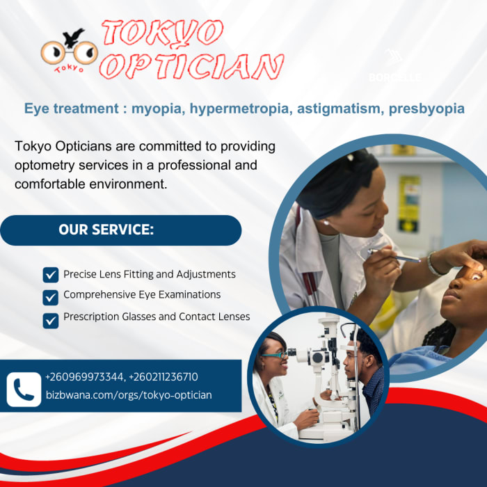  Providing comprehensive eye care services