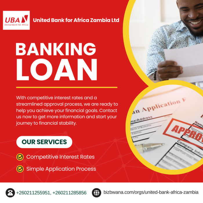 A full range of business banking products and services