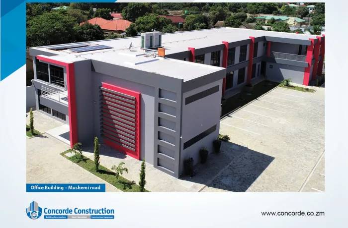 Commercial property construction 