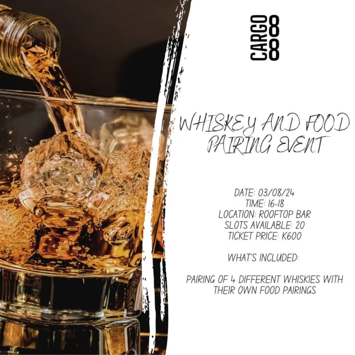 🥃🍴 Whiskey & Food Pairing Event! 🌆