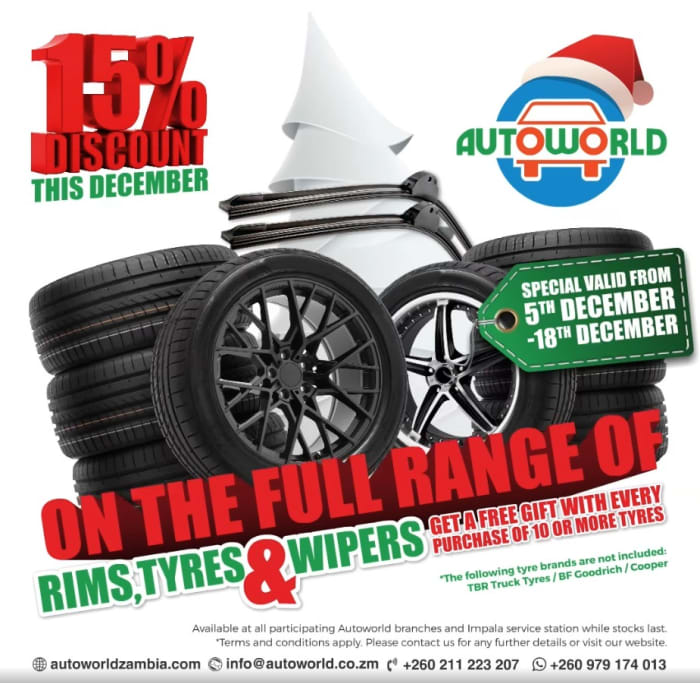 Roll into savings this December at Autoworld!