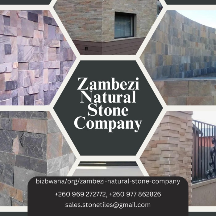 A renowned natural stone supplier located in Lusaka