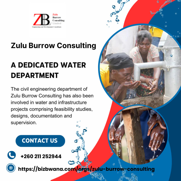 Feasibility studies, designs, documentation and supervision of water and infrastructure projects