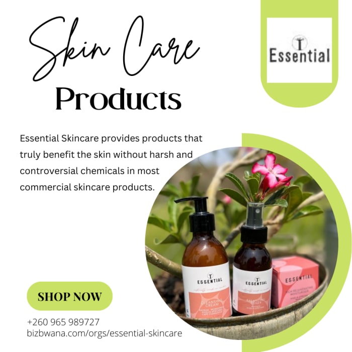 Natural and organic skincare range