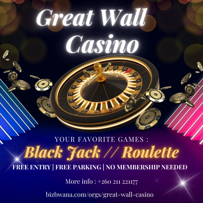 Experience the perfect blend of entertainment at Great Wall Casino