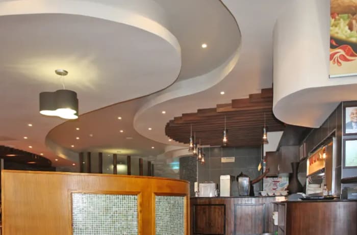 Designer ceiling installation