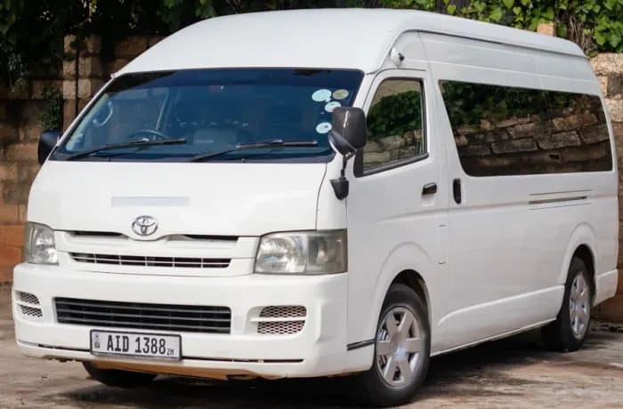 Toyota Hiace for hire – travel in comfort & style