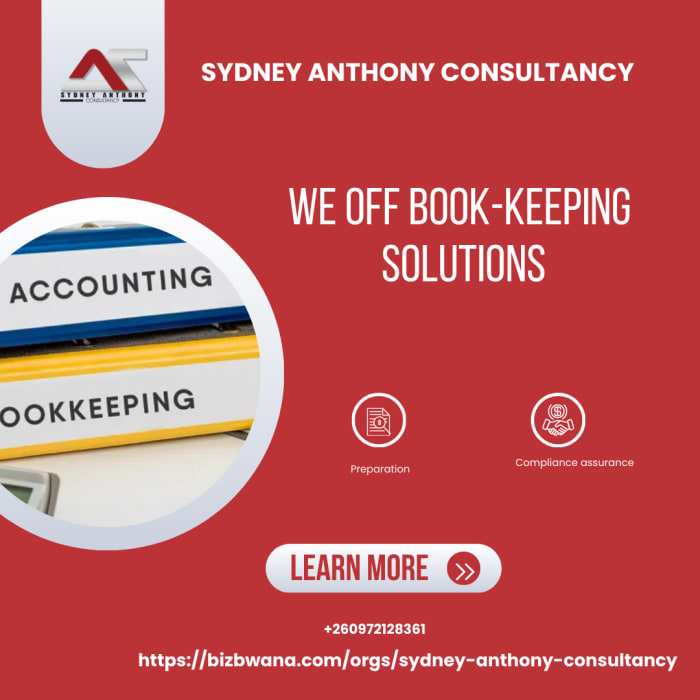 Transform Your Finances with Sydney Anthony's Bookkeeping Services!