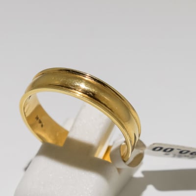 Yellow Gold 14k   Men's Wedding Band   image