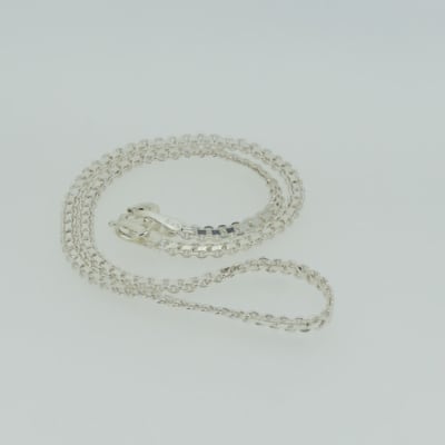 Crystal linked necklace image