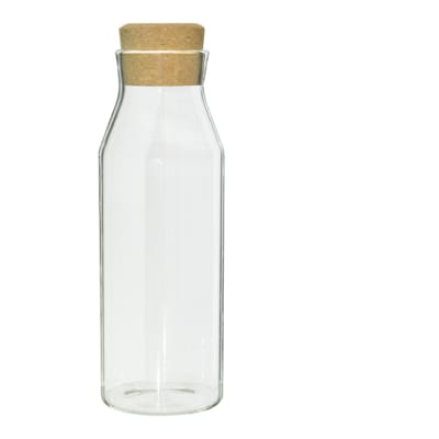 Jeanine Carafe  with Cork Stopper  - 1.1 Litre image