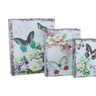 Butterfly Book Storage Boxes image