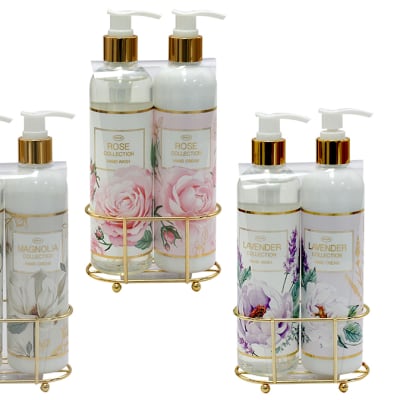 Luxury Flower Collection Hand Wash & Hand Cream Sets image