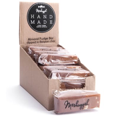 Meshuggah Sweets Almond & Belgian Chocolate Fudge Bar image