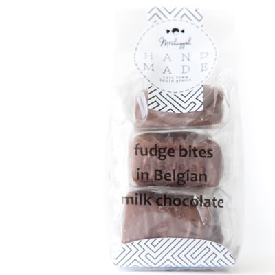 Meshuggah Sweets Belgian Milk Chocolate Fudge Bites  image