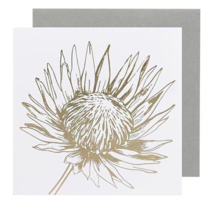 Protea Flower Greeting Card image