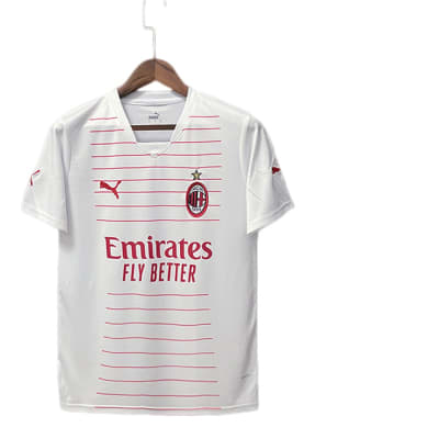 Ac Milan F.C Jersey (Away) 22 23 Season - White image