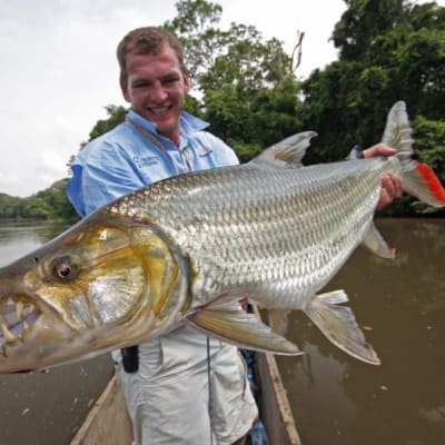 Fishing on the Zambezi River image