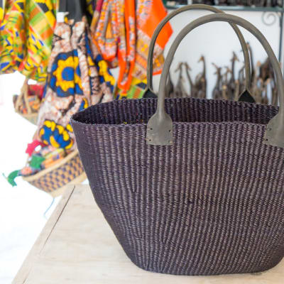 Black Tote Bag image