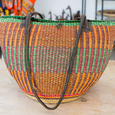 Handwoven Shoulder Basket image