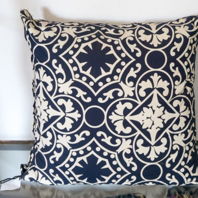 White and Black Cushion image