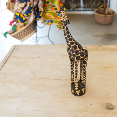 Wooden Curving of a Giraffe image