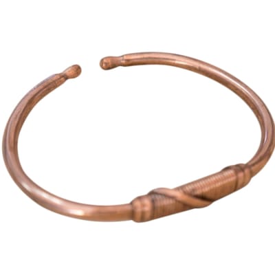 Bangle Single Row Cord  Copper Bracelet image